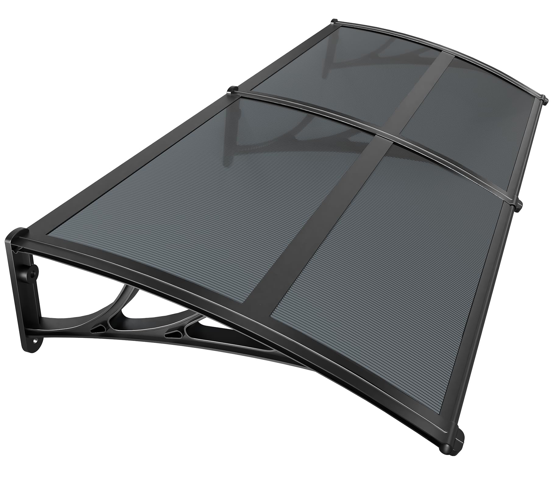 VOUNOT® Marquesinas Exterior para Puertas y Ventanas, 200 x 80 cm Tejadillo de Protección con B