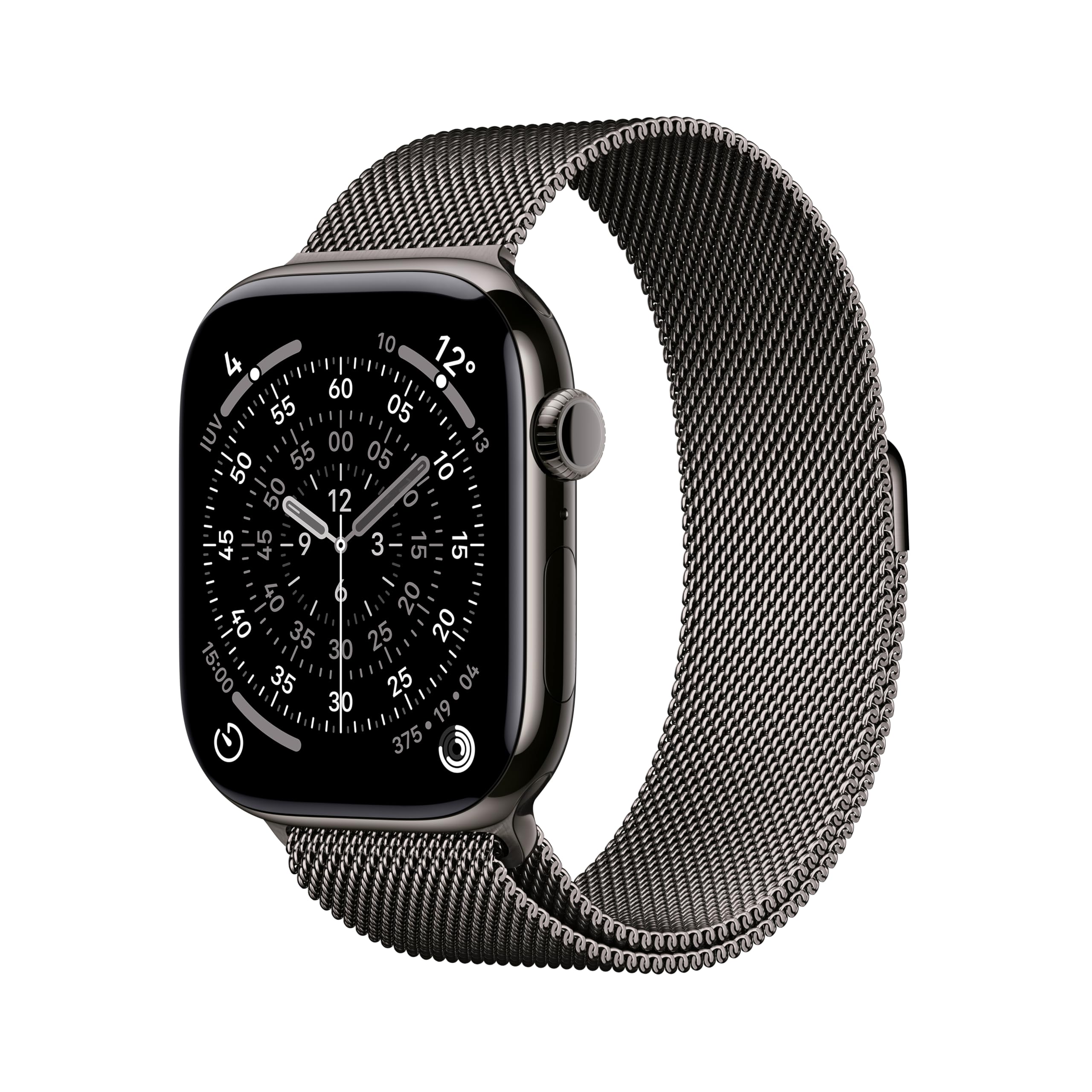 Apple Watch Series 11 GPS+Cellular con Caja de Titanio en Color Pizarra de 46 mm y Pulsera Milane