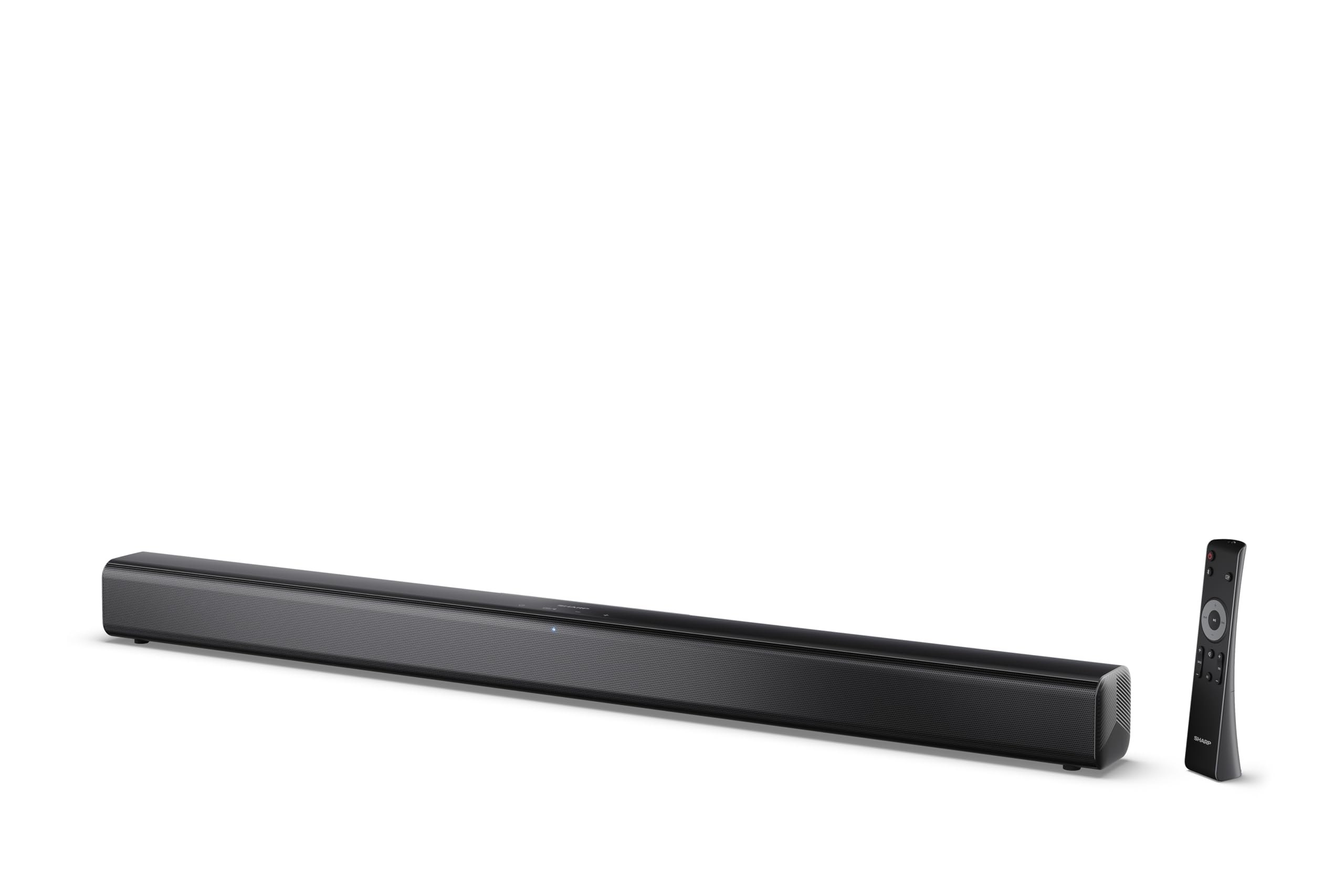 Sharp Barra De Sonido Para TV Ht-Sb145 Roku TV Ready 150W Bluetooth 5.3 Hdmi Arc USB Óptica Aux