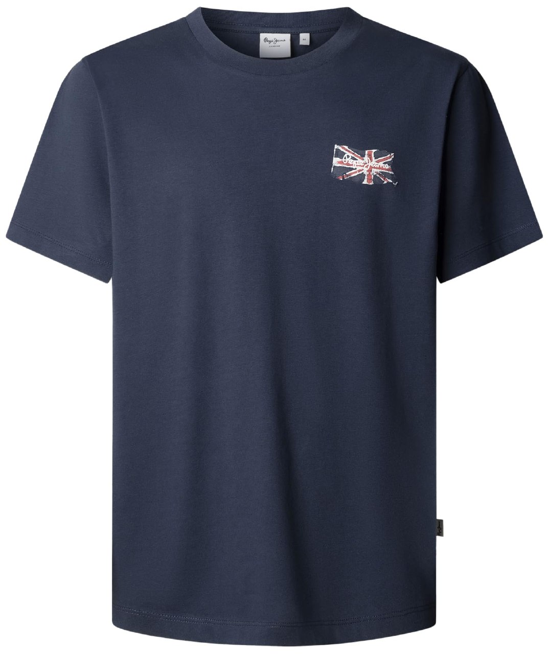 Pepe Jeans Camiseta pequeña con Bandera para Hombre, Azul (Dulwich Blue), M oferta descuento