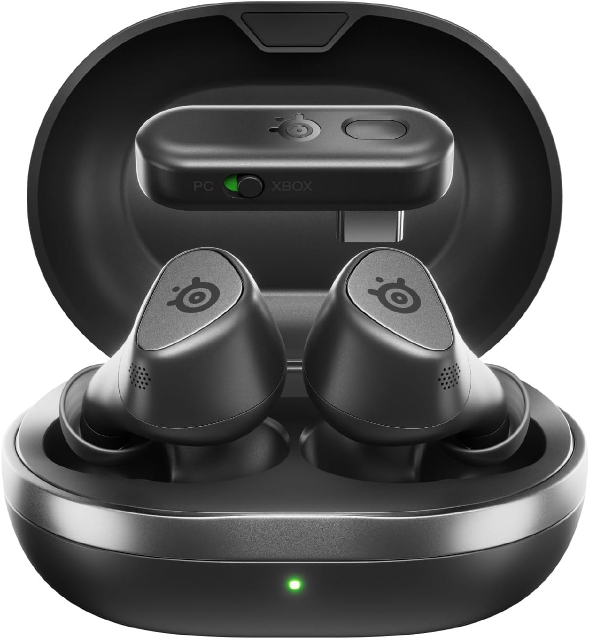 SteelSeries Arctis GameBuds para Xbox - Auriculares inalámbricos para Juegos - 2,4 GHz + BT5