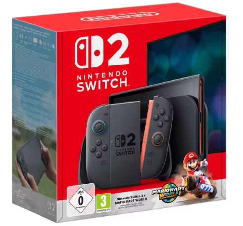 Nintendo Switch 2 (Versión Europea, Garantía Local) + Mario Kart World. Pr