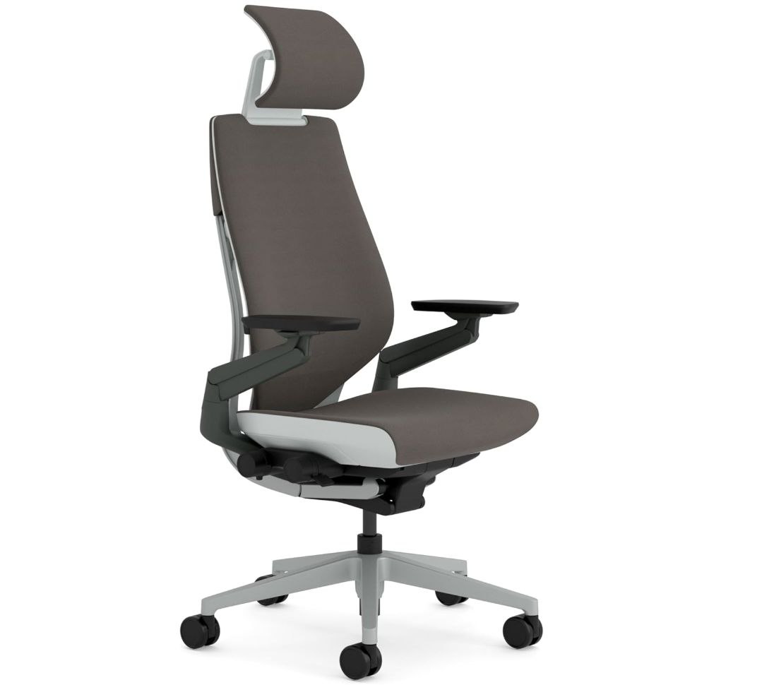 Steelcase Gesture: Silla de Oficina Ergonómica con Brazos 360º y Sujeción Lumbar