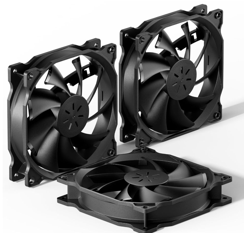 Pack de 3 Ventiladores Gaming upHere - 62% de Descuento!