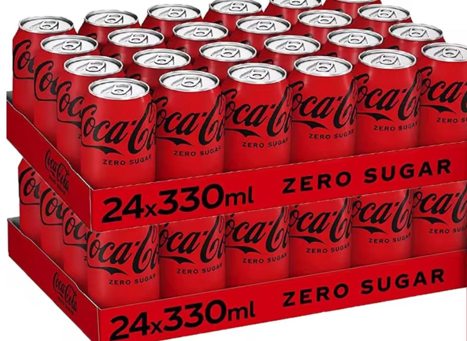 Pack 48 Latas Coca Cola Normal o Zero 33 cl. Vuelve este ofertón en Ali, gr