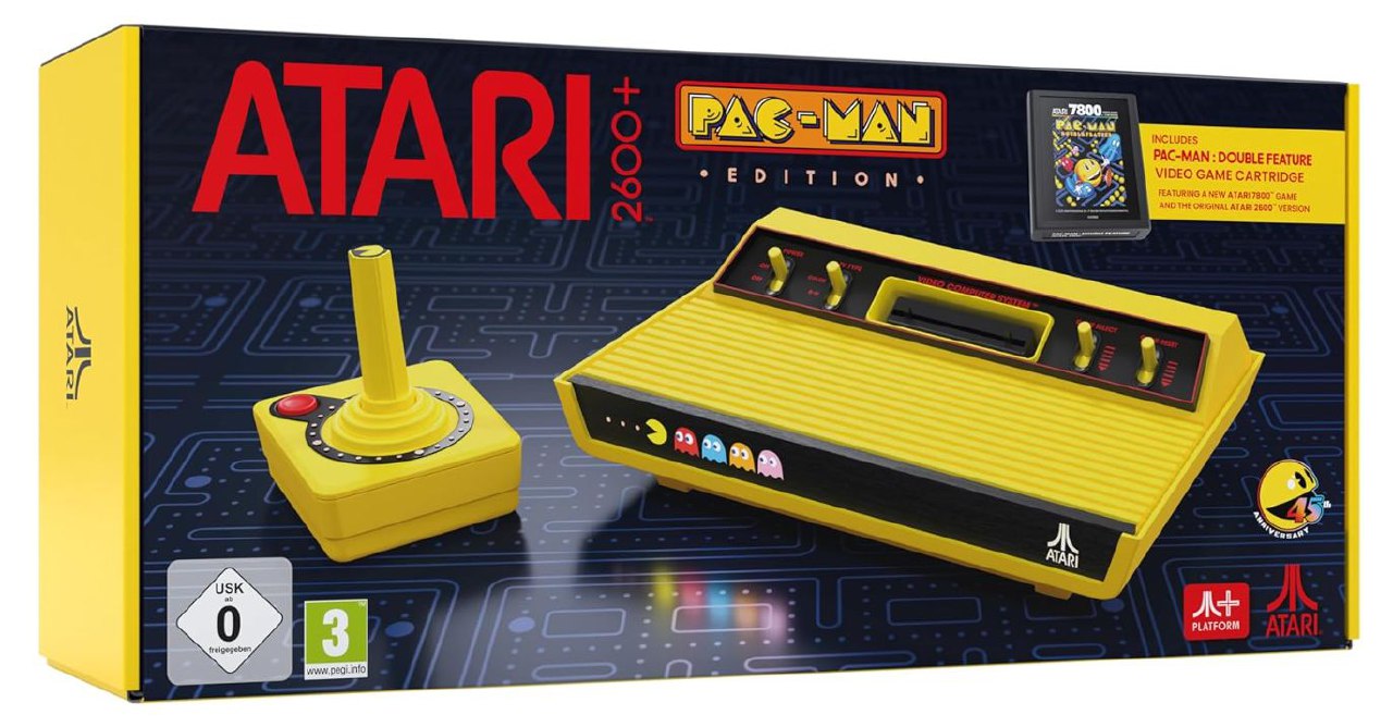 Consola Retro Atari 2600+ Pac-Man Edition (45 aniversario) - 30% de descuento