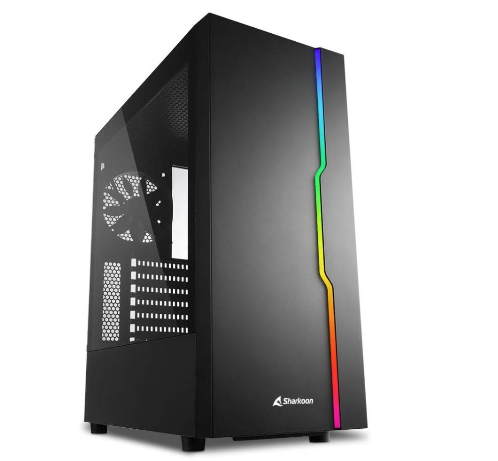 Oferta de Caja de Ordenador Sharkoon RGB Slider para Gamers