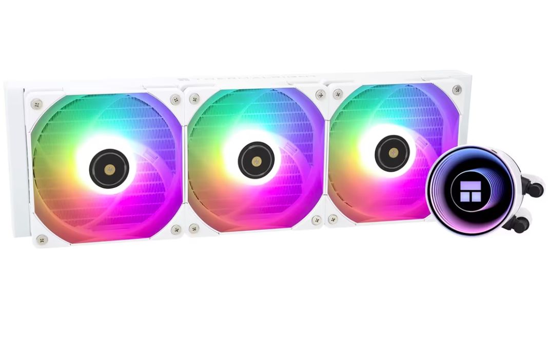 Thermalright Frozen Notte 360 WHITE ARGB V2 - Enfriador de CPU de Alta Calidad