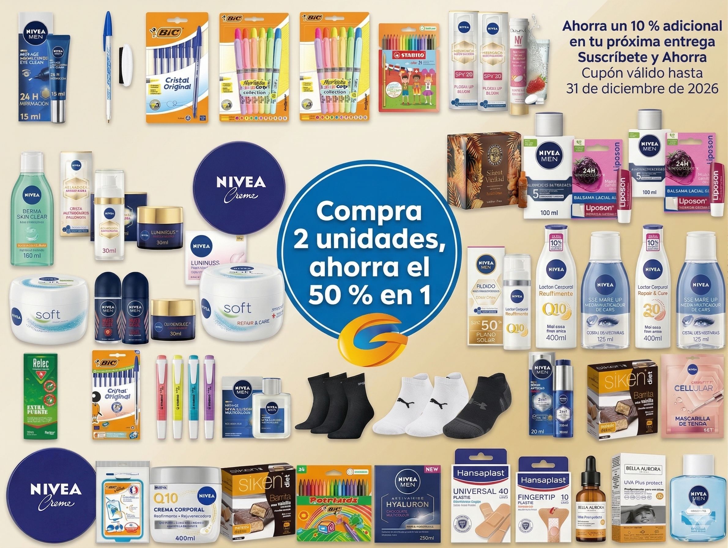 Comprar 2 y Ahorrar el 50%