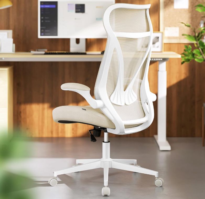 Songmics Silla de Oficina con Reposacabezas: Comodidad y Soporte Lumbar