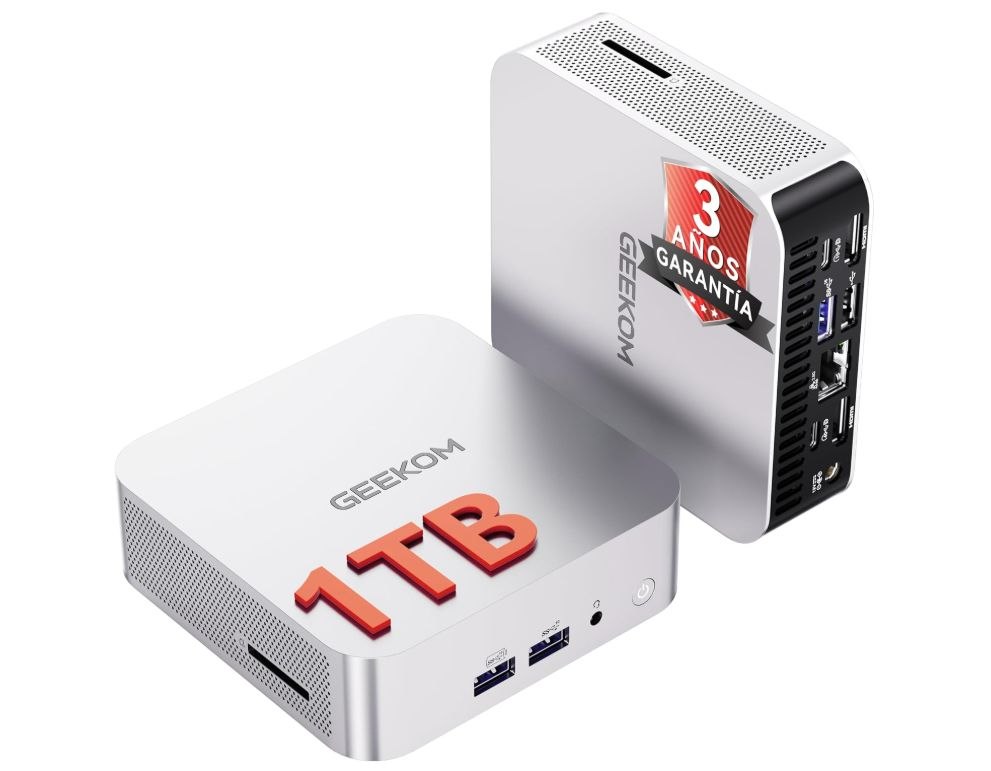 Geekom A6 Mini PC AMD Ryzen 7 6800H 16Gb Ddr5 1Tb SSD Windows 11 Pro. Ryzen 7 68