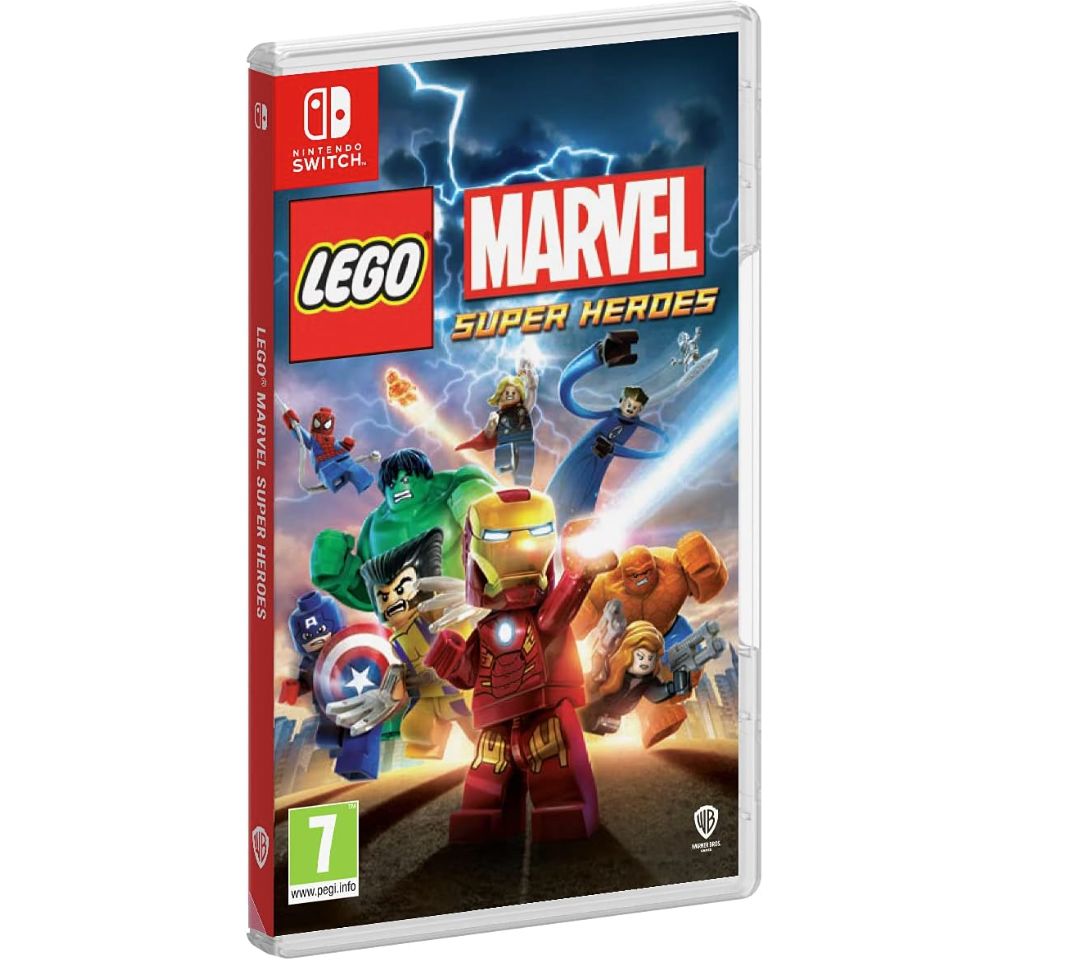 LEGO Marvel Super Heroes Nintendo Switch. +100 personajes Marvel (Iron Man, Spid