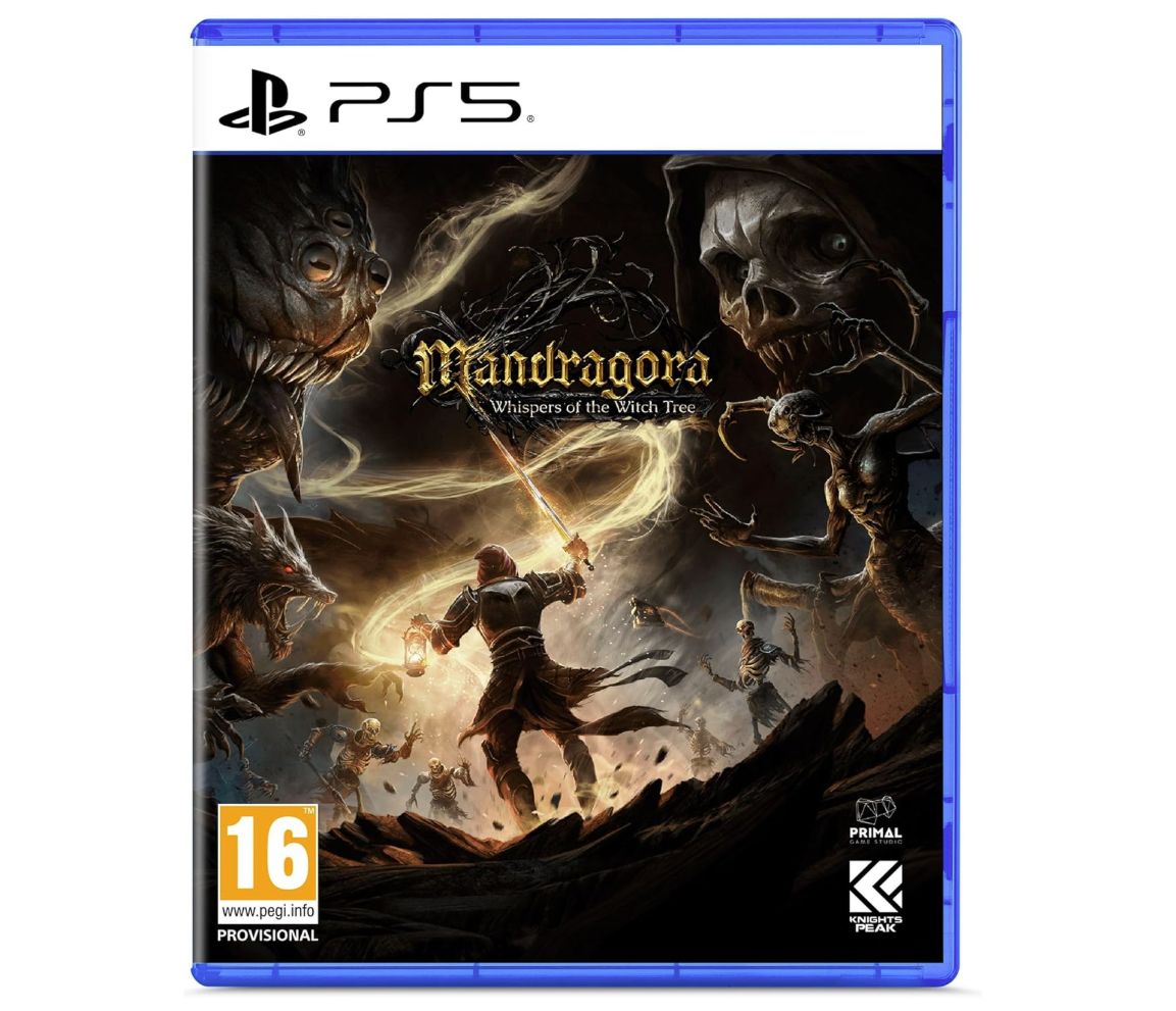 Mandragora: Whispers of the Witch Tree PS5. Soulslike de desplazamiento lateral