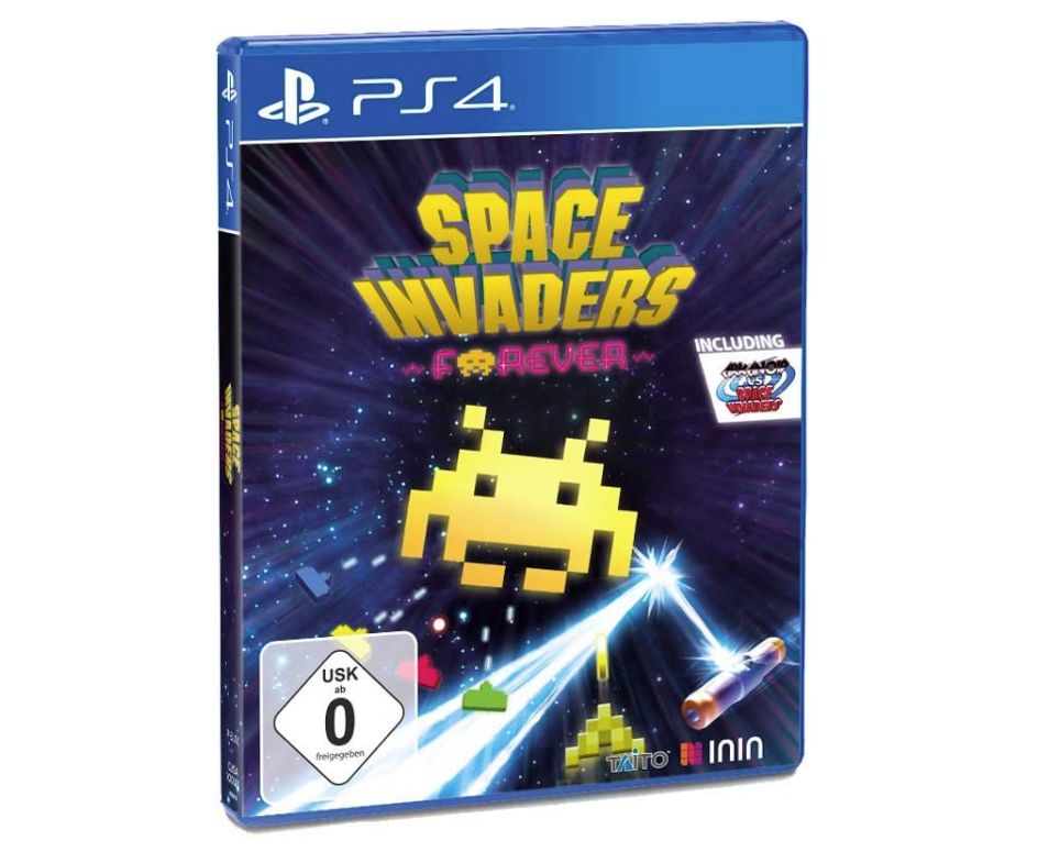 Space Invaders Forever PlayStation 4 colección de 3 juegos