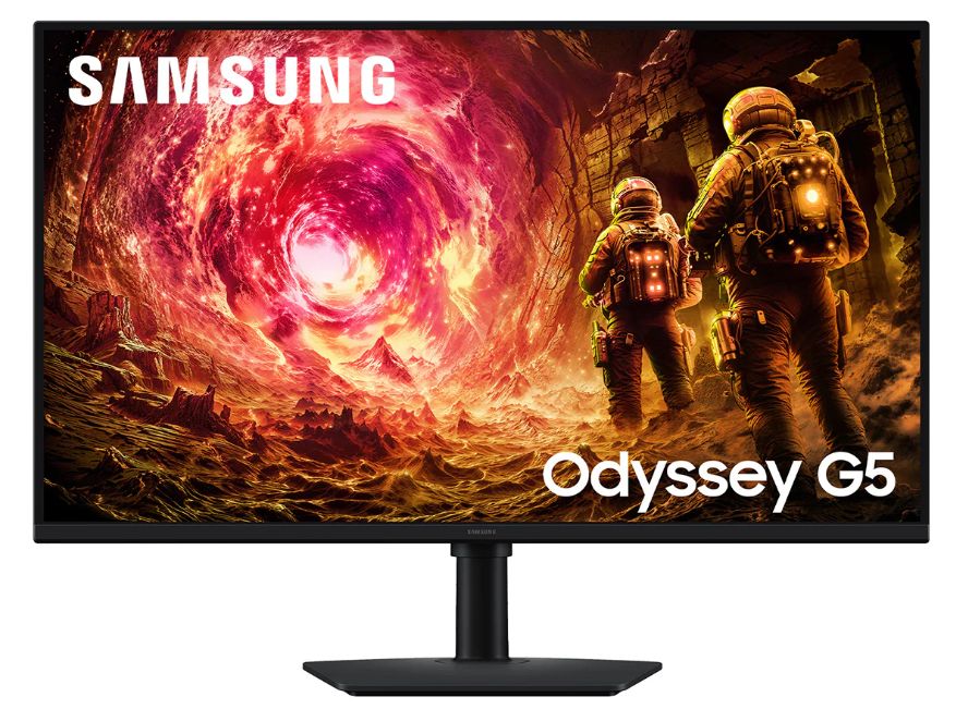 Samsung Odyssey Monitor Gamign G5 32" QHD 180Hz G-Sync. Panel IPS de 32"