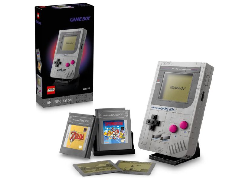 LEGO Super Mario Game Boy Set de Exposición 72046. Maqueta para adultos que in