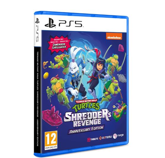 Teenage Mutant Ninja Turtles Shredder's Revenge Anniversary Edition PS5. Incluye