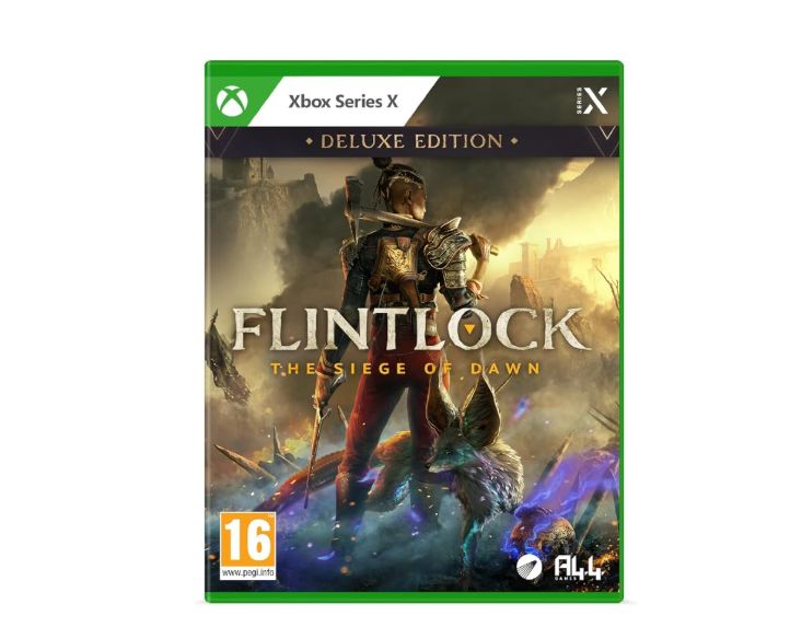 Flintlock The Siege of Dawn Deluxe Edition Xbox Series X. Souls-like con combate