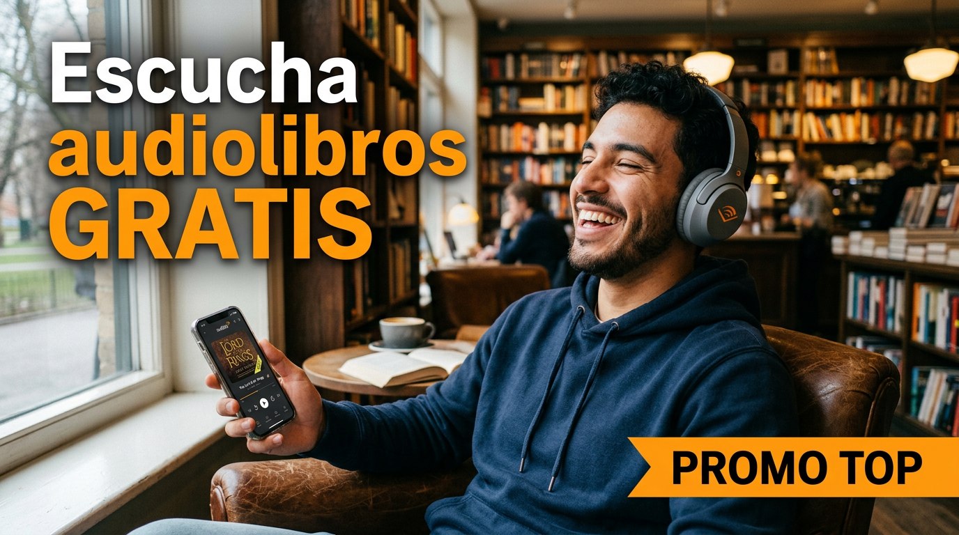 Audible: 3 meses gratis con promoción de Amazon