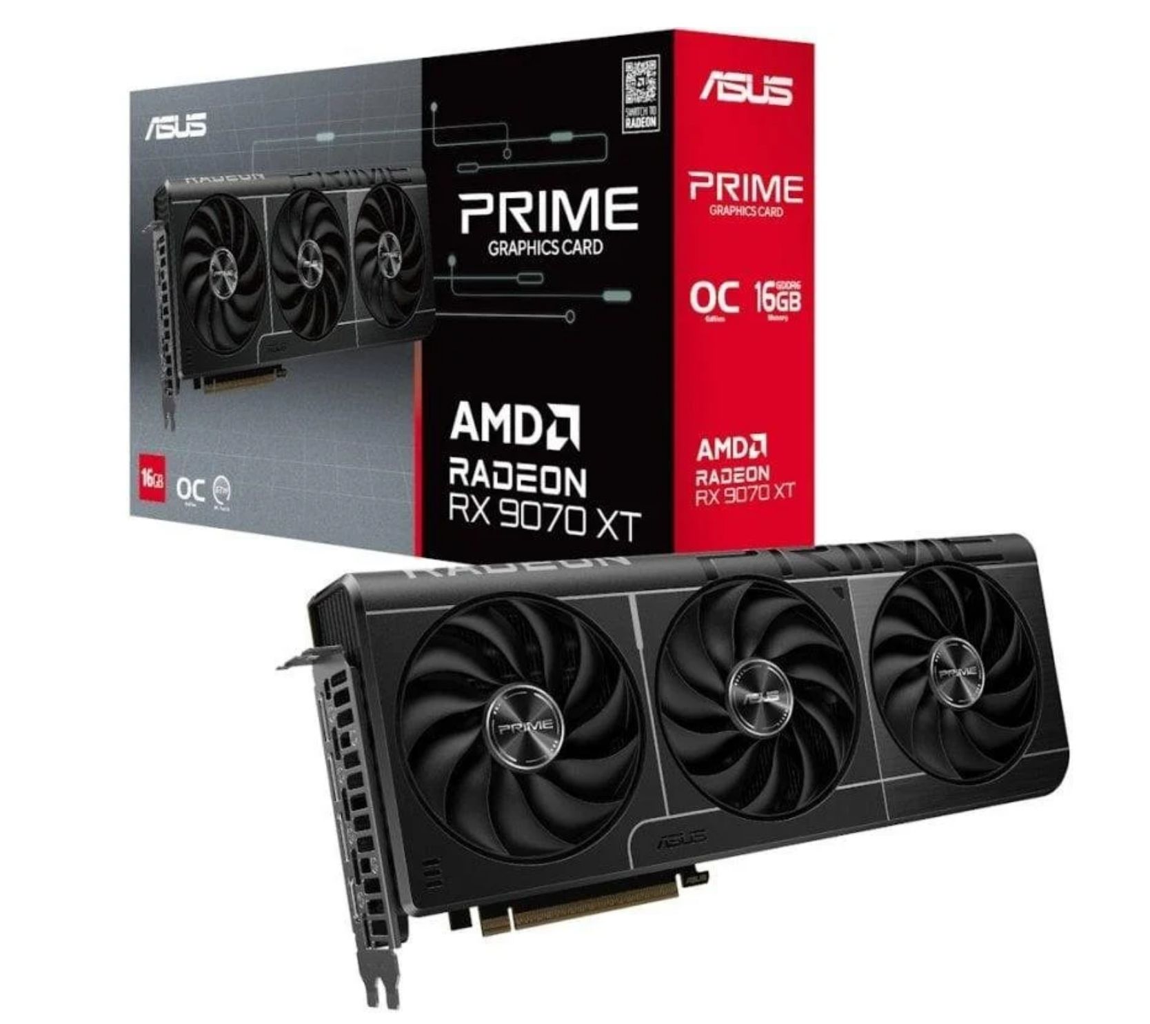 Tarjeta Gráfica ASUS PRIME AMD Radeon RX 9070 XT OC