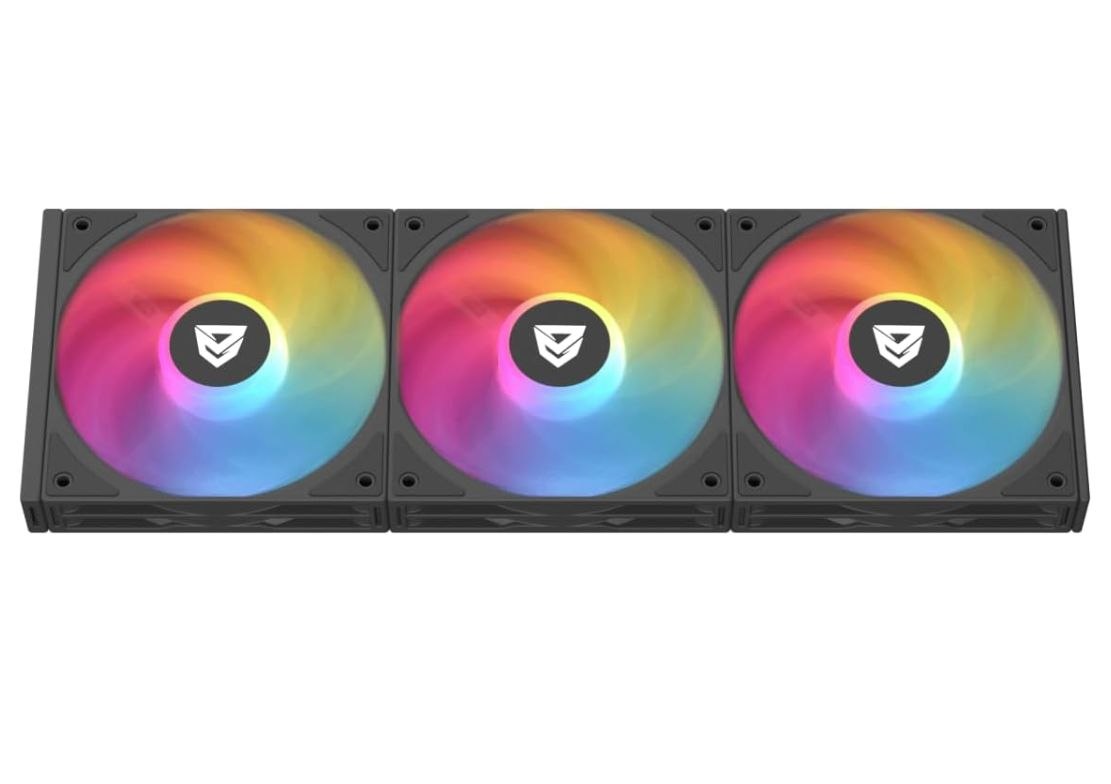 Ventiladores Nfortec Stellar Trifan ARGB 120mm - Pack de 3