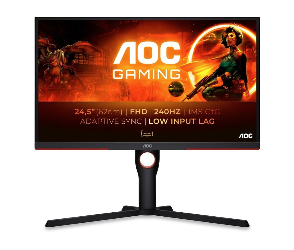 Monitor Gaming 25" FHD 240Hz VA AOC
