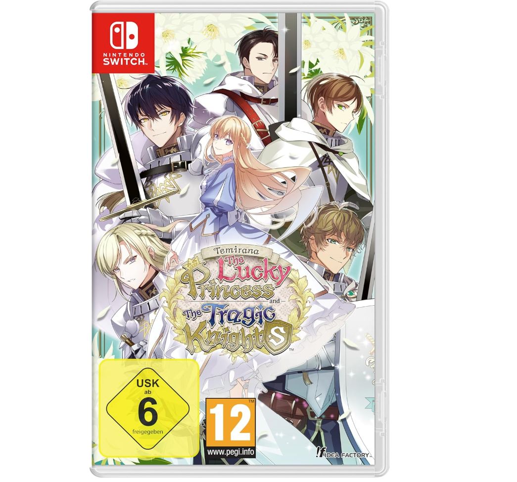 Temirana: The Lucky Princess and the Tragic Knights Nintendo Switch. Novela visu