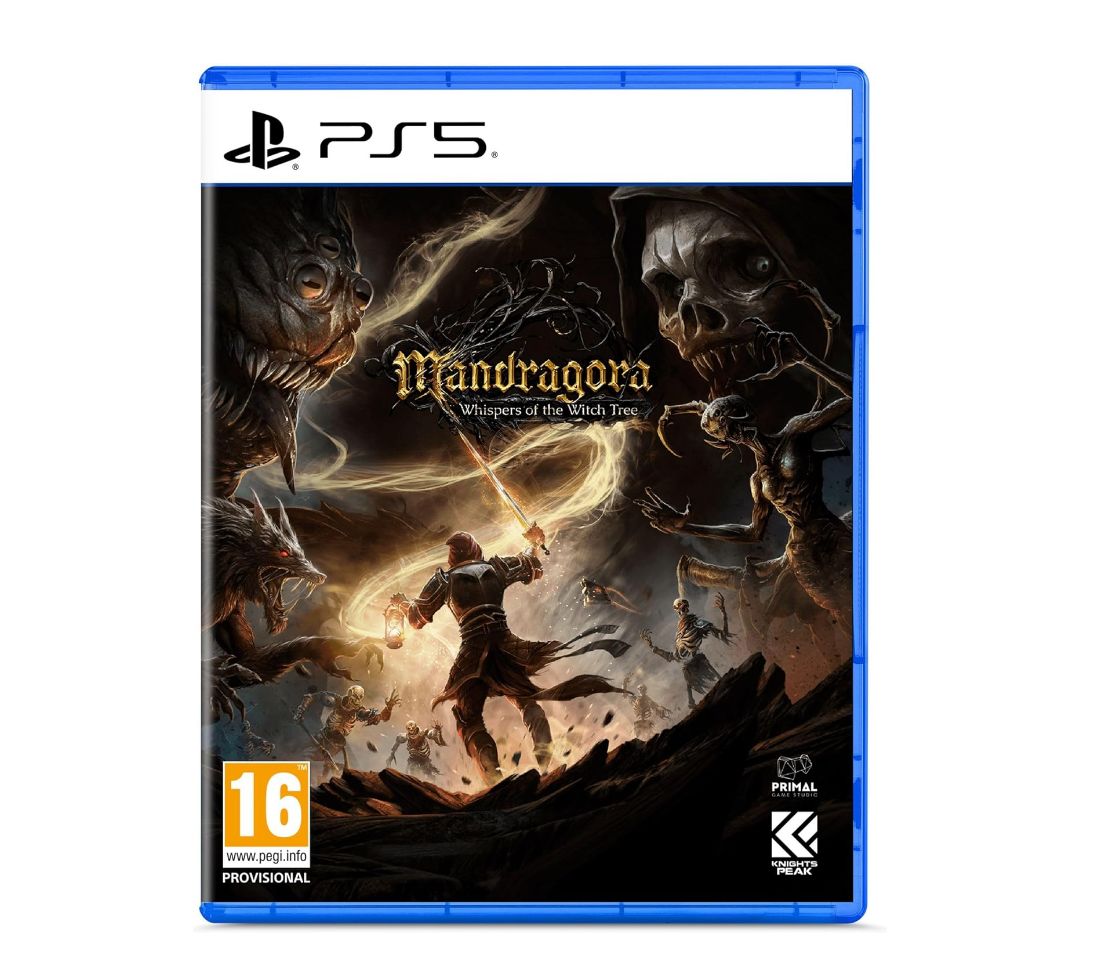 Mandragora: Whispers of the Witch Tree PS5. Soulslike de desplazamiento lateral
