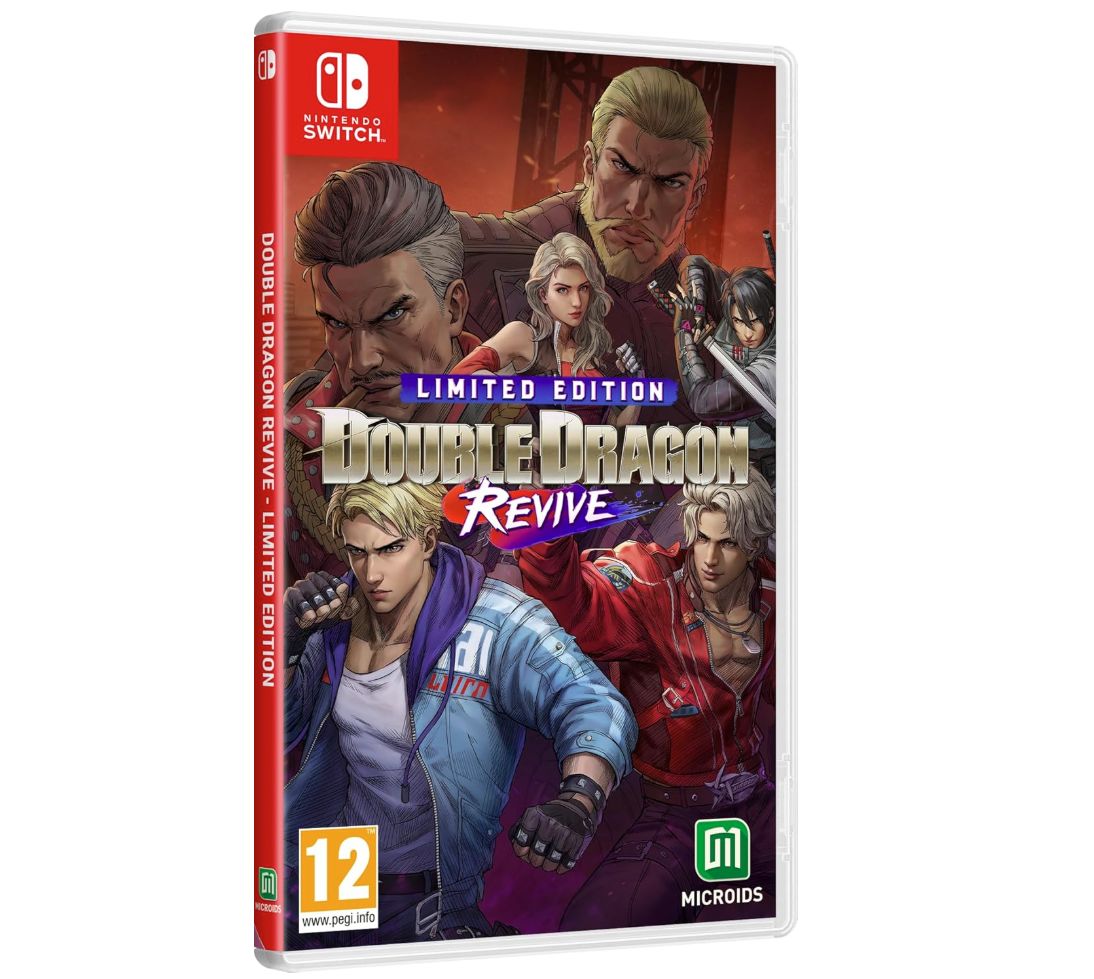 Double Dragon Revive Edición Limitada Nintendo Switch. Belt-scroll action renov