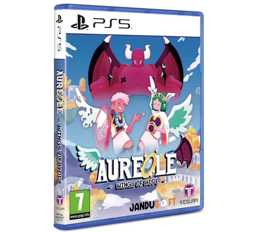 Aureole Wings of Hope Celestial Edition PS5. Plataformas 2D de precisión y fís