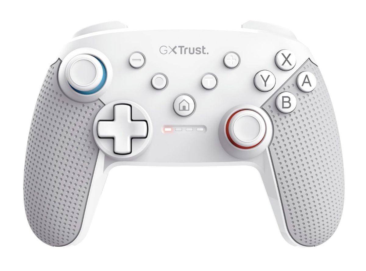 Trust GXT 1246W Muta Mando Inalámbrico Nintendo Switch Blanco. Bluetooth + cabl