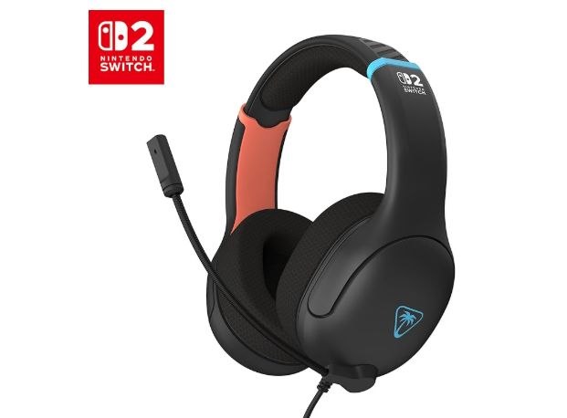 Turtle Beach Airlite Fit Auriculares con Cable Nintendo Switch 2. Licencia ofici oferta descuento