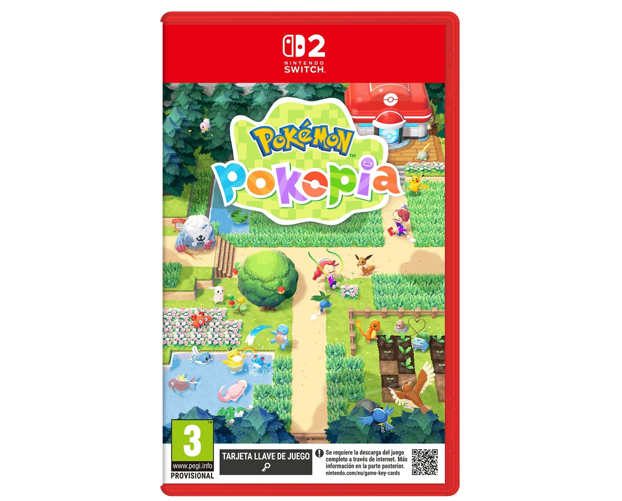 Pokémon Pokopia Switch 2 (Game Key Card). Explora la isla Pokopia capturand