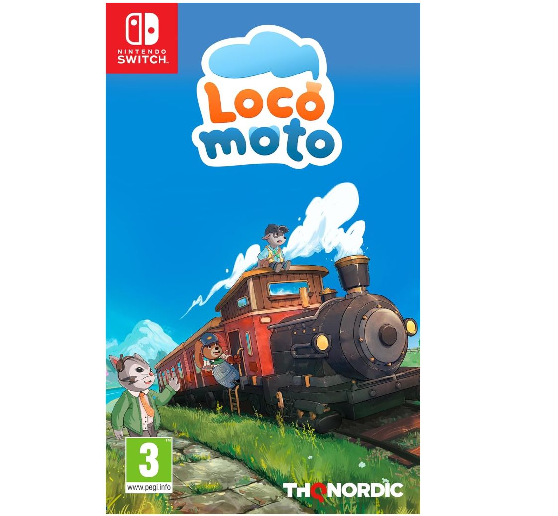 Locomoto Nintendo Switch. Simula la vida a bordo de un tren: gestiona pasajeros