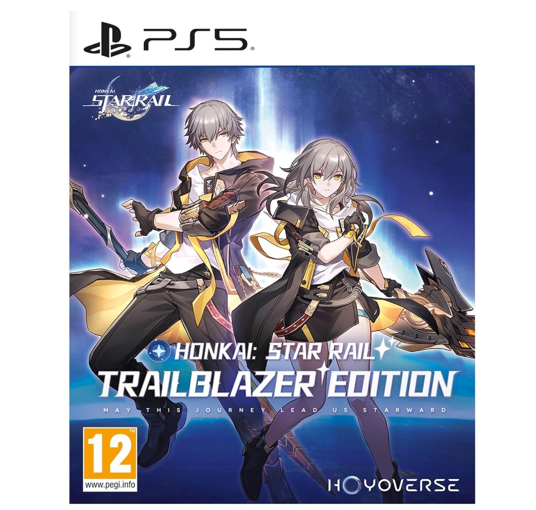 Honkai: Star Rail Trailblazer Edition. PS5. Edición física con 9 cartas hologr