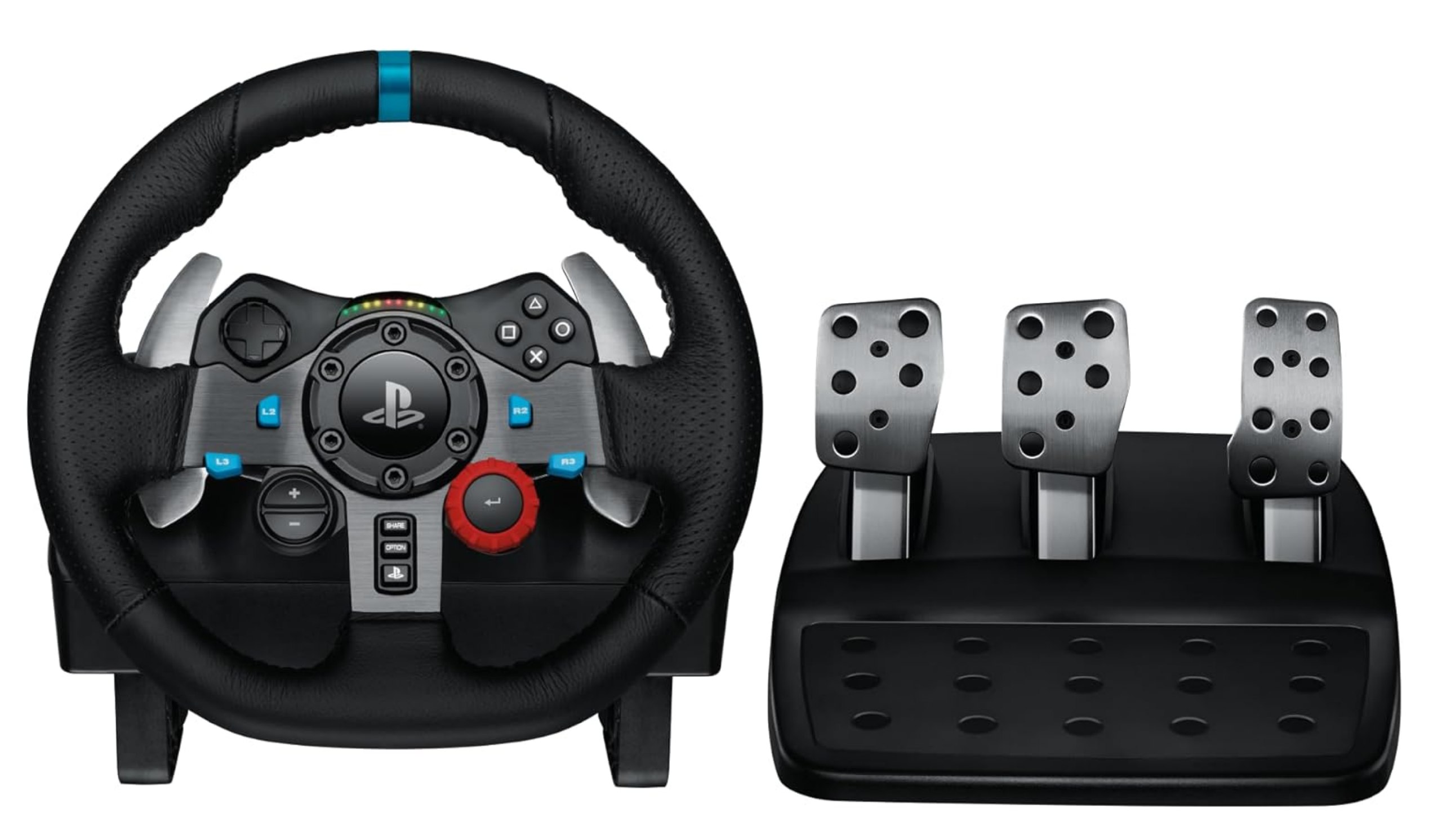 Logitech G29 Driving Force Volante y Pedales PS5/PS4/PC. Force Feedback con engr