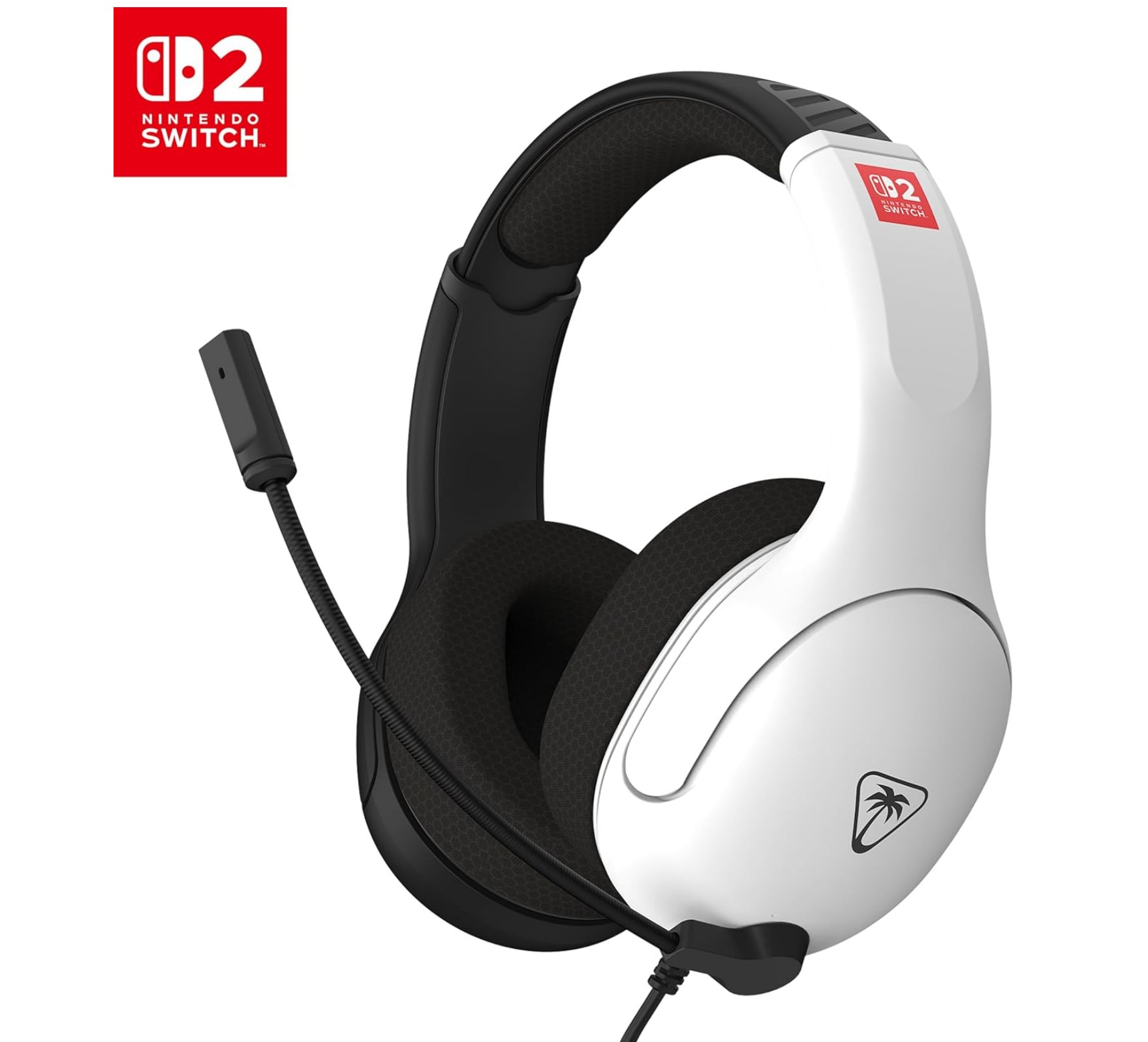 Turtle Beach Airlite Fit Auriculares con Cable Nintendo Switch 2. Licencia ofici