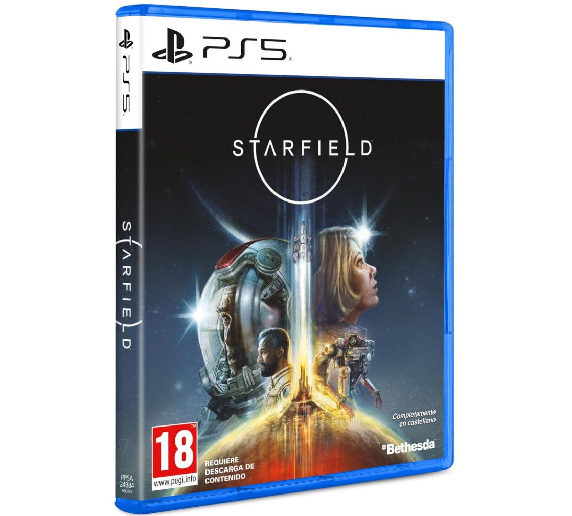 Starfield Edición Estándar PS5. RPG espacial de Bethesda con más de 1.000 pla