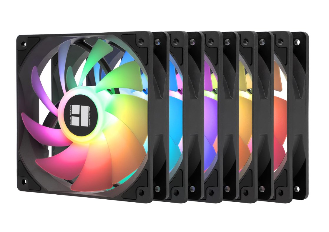 Pack 5 Thermalright Tl-C12C-S Ventilador 120 Mm Argb Pwm. Rodamiento S-Fdb · 15