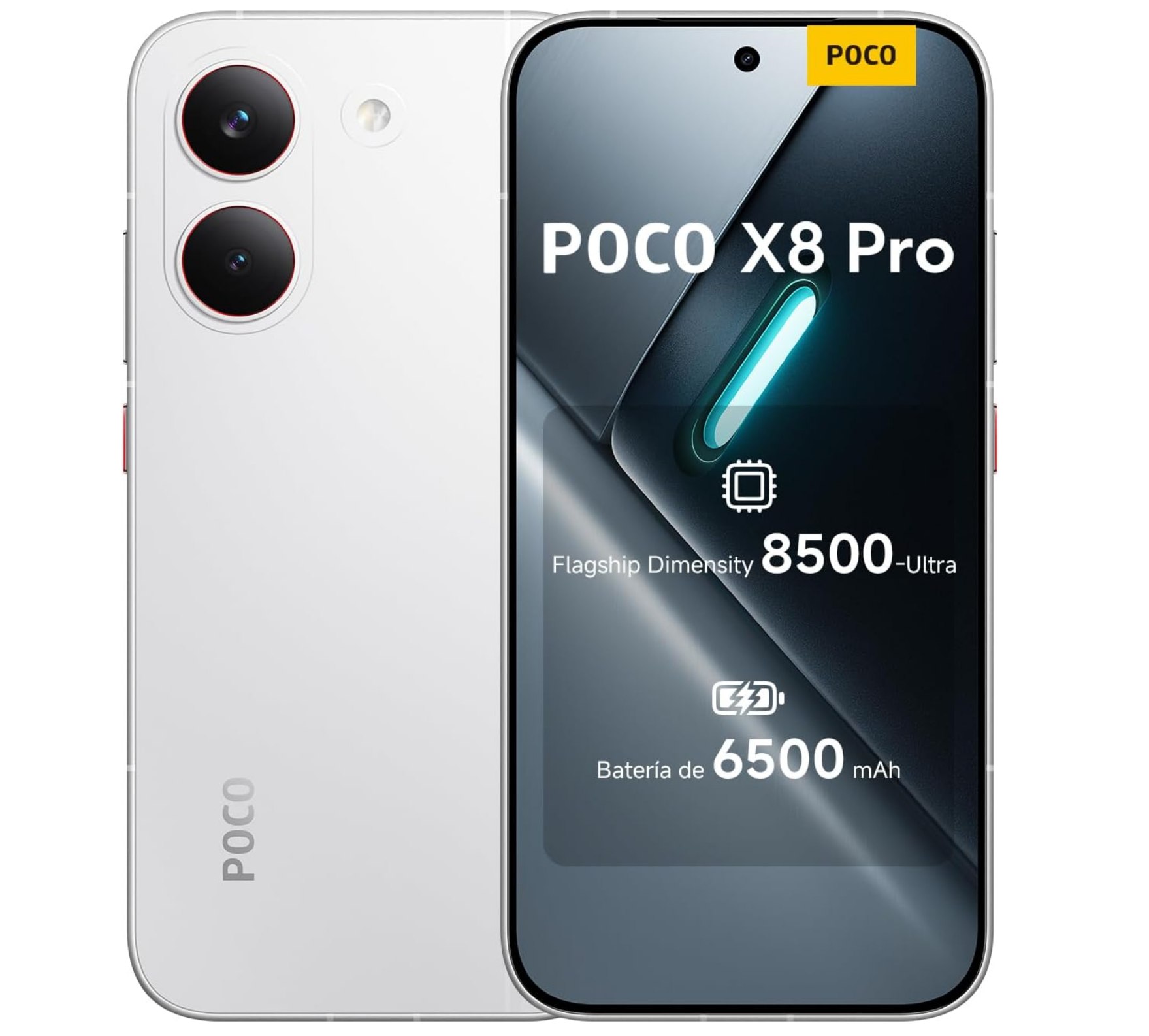 Xiaomi Poco X8 Pro Smartphone 12+512GB. Dimensity 8500-Ultra con LPDDR5X y UFS 4