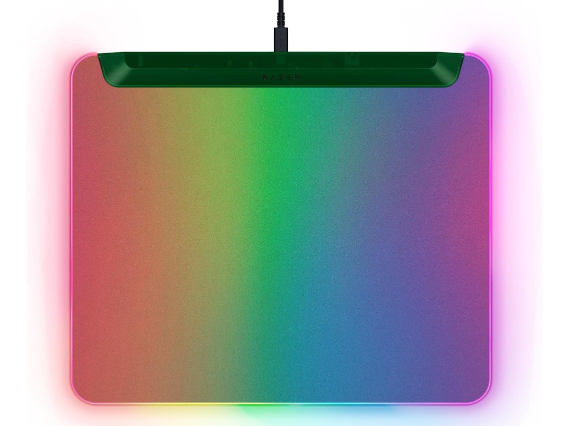 Razer Firefly V2 Pro Phantom Green Alfombrilla Gaming RGB 36 x 27,5 cm. Iluminac