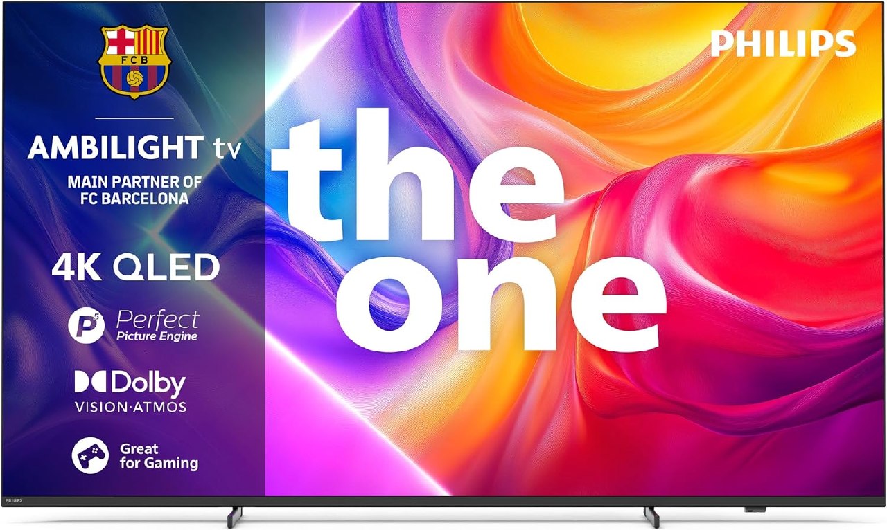 Philips Ambilight The One 75pus9010 Smart TV 75". Panel 4K Quantum Dot con motor
