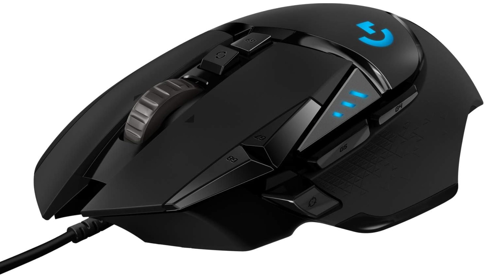 Logitech G502 Hero Ratón Gaming con Cable. Sensor Hero 25K hasta 25.600 DPI sin