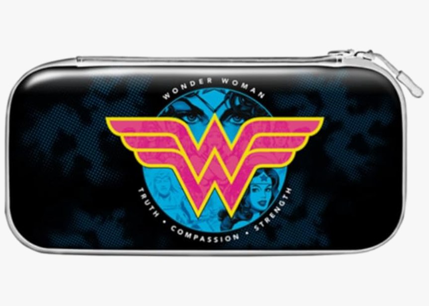 Funda Rígida de Transporte Nintendo Switch Wonder Woman. Compatible con Nintend