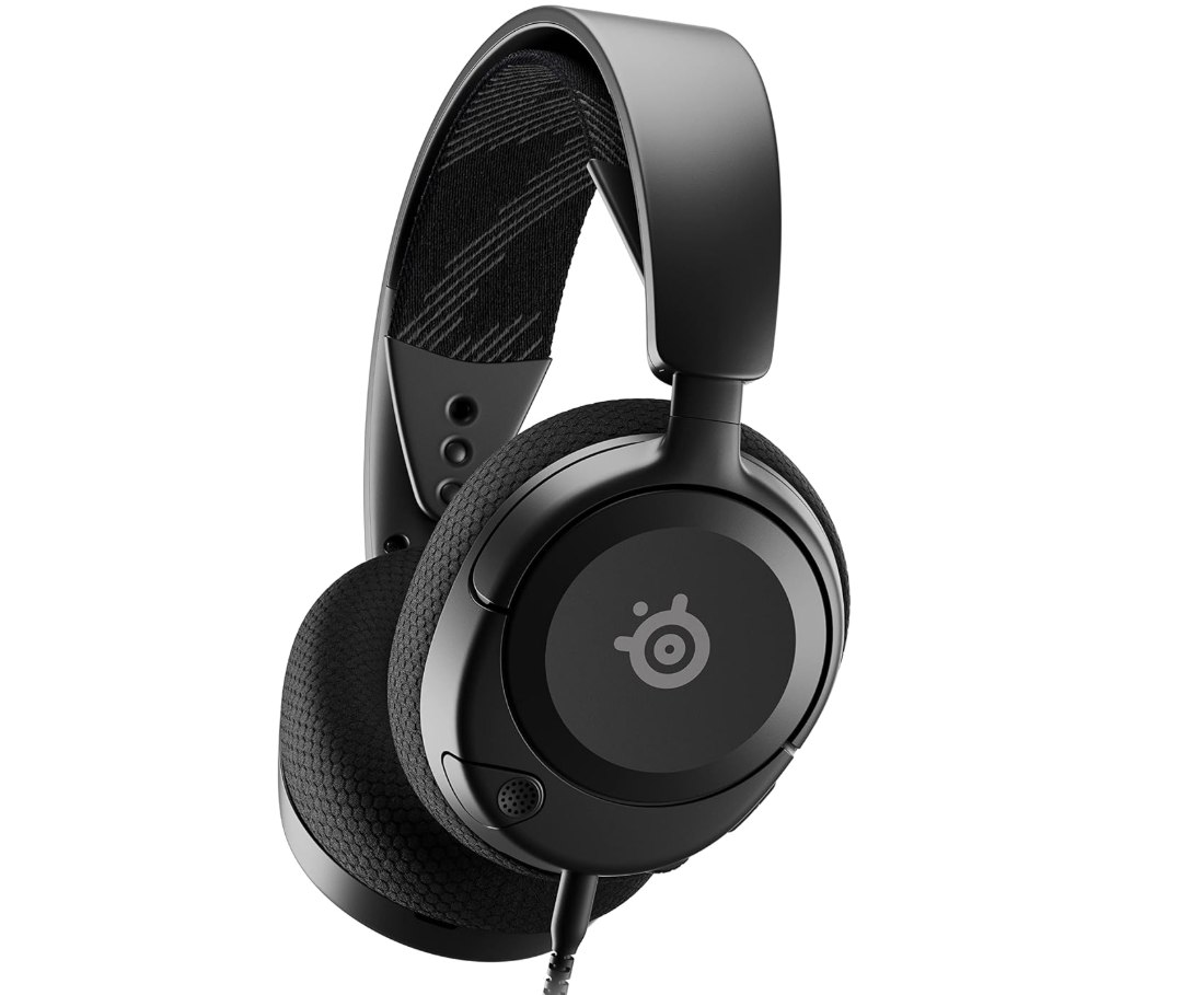 SteelSeries Arctis Nova 1 Cascos Gaming con Cable. Controladores Hi-Fi con EQ pa