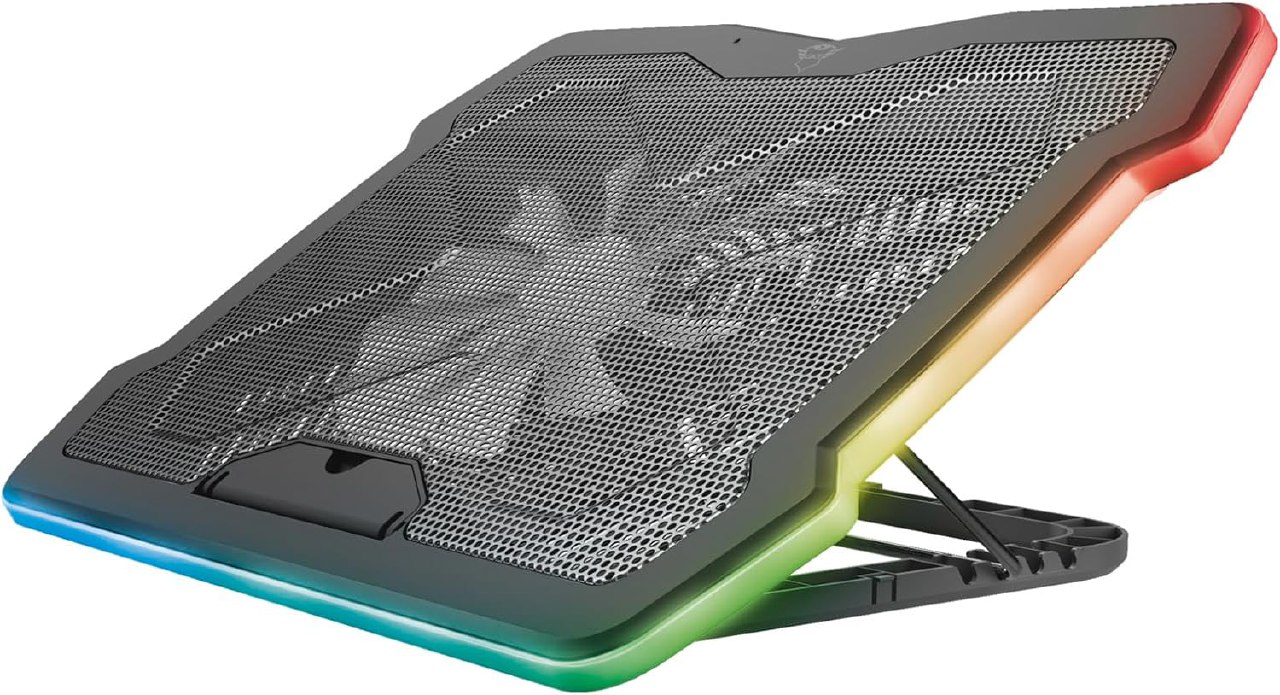 Trust Gaming GXT 1126 Aura Base De Refrigeración Para Portátil. Ventilador de