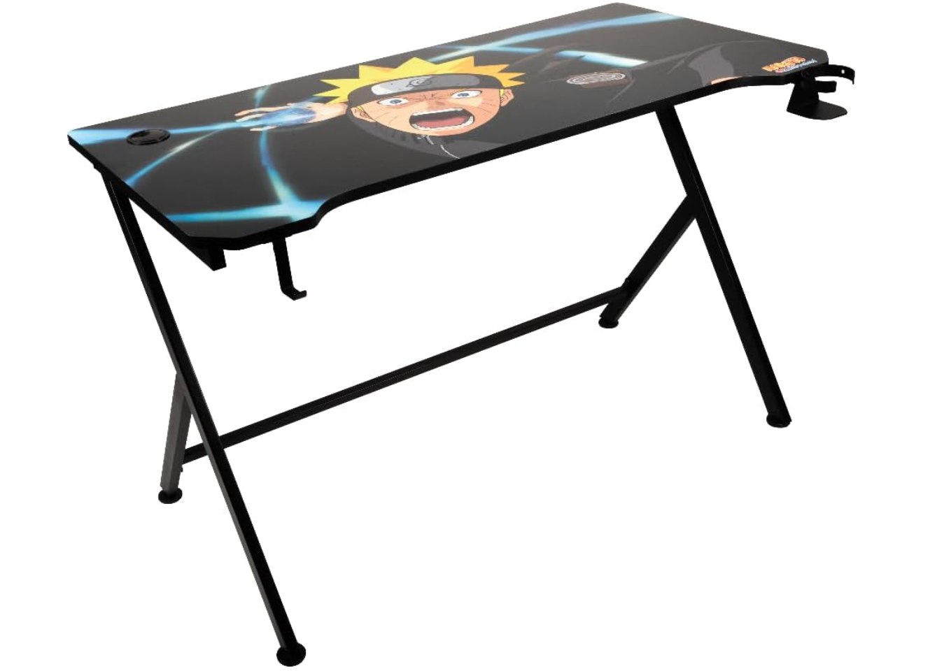 Konix Naruto Shippuden Escritorio Gaming 121 x 69 x 76 cm. Superficie MDF con la