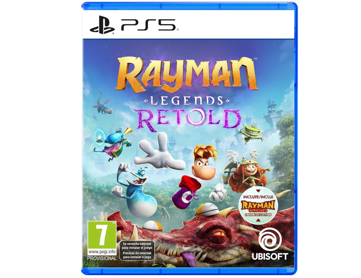 Rayman Legends Retold PS5. Remake del clásico de plataformas con gráficos mejo