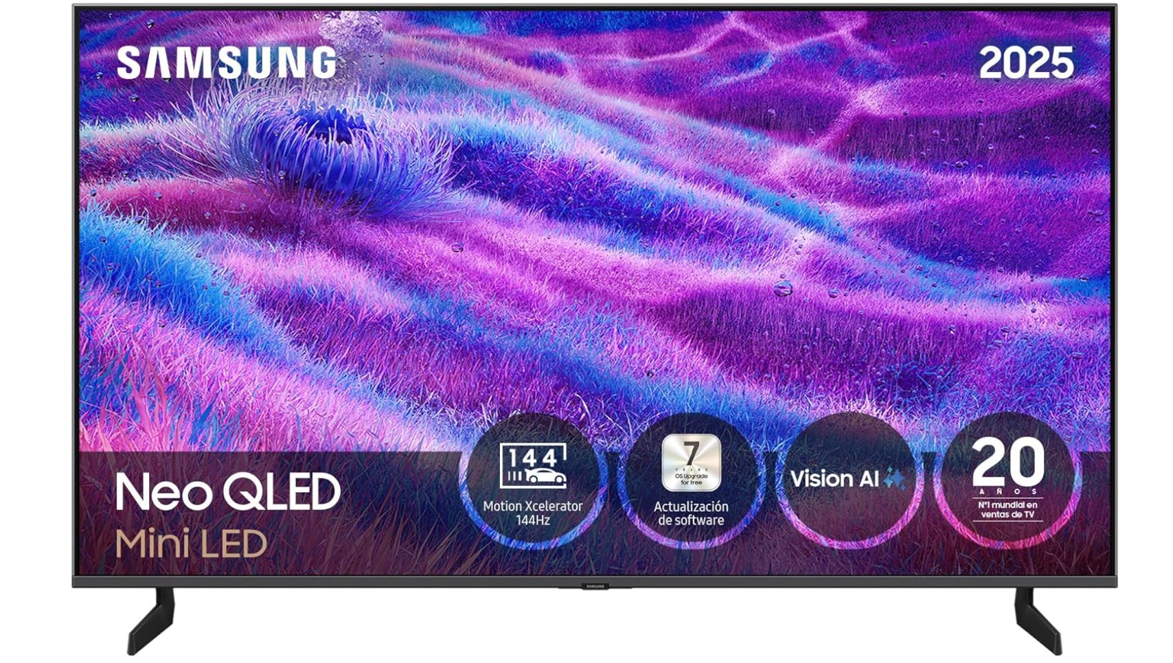 Samsung Neo Qled Qn80F 50" 4K Mini LED Smart TV. Panel Mini LED Con Quantum Matr oferta descuento