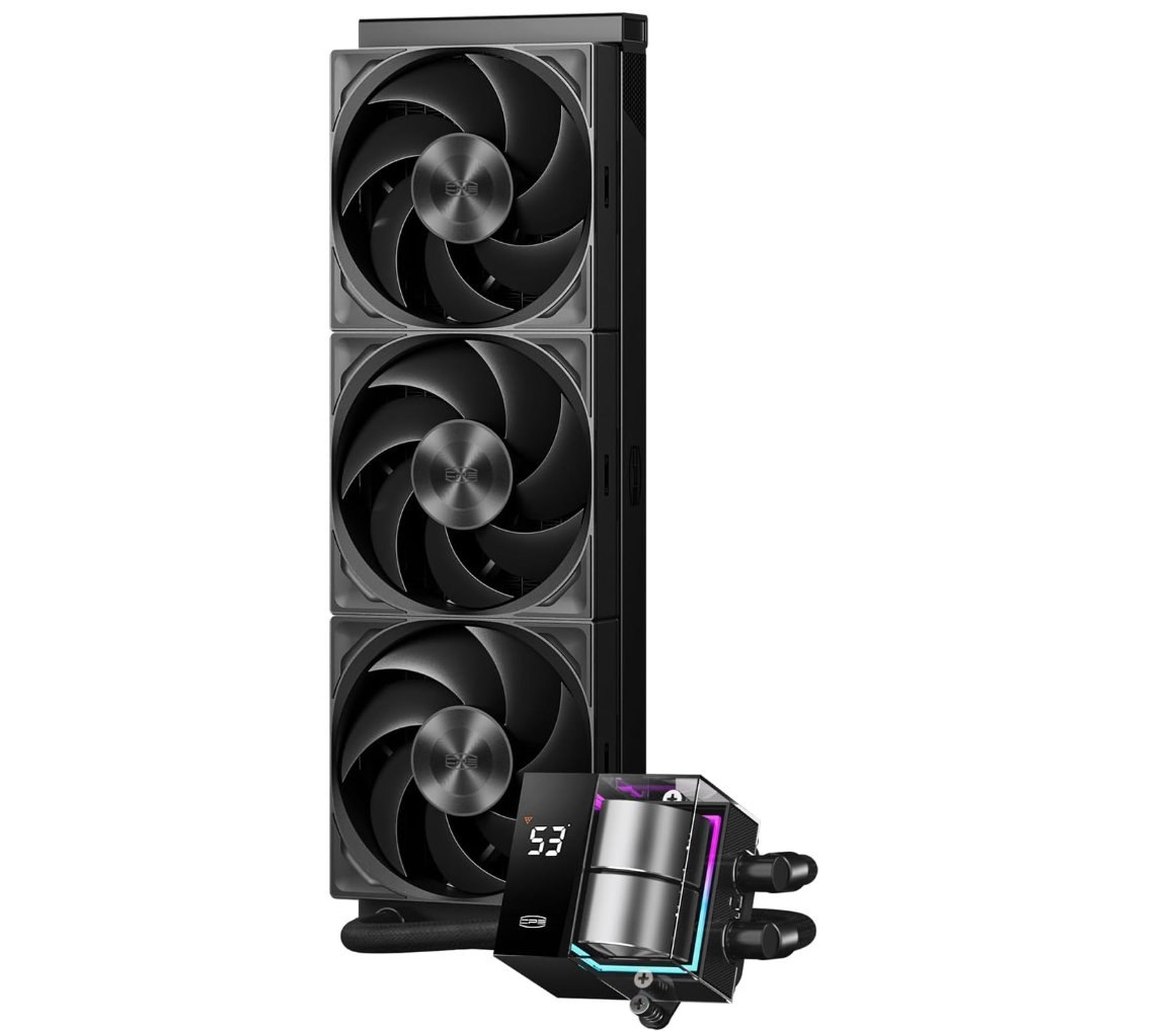 Pccooler Cps Ds360Pro Digital Bk Enfriador Líquido CPU 360Mm. Pantalla Digital